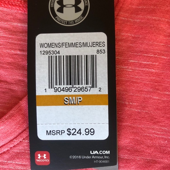 👟 Under Armour Team Stadium S/S T-Shirt, Pink, S - Picture 4 of 5